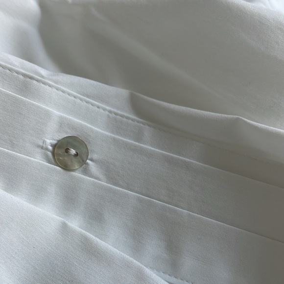 Ms. Diva Plus Premise White Button Up Shirt - Picture 6 of 6